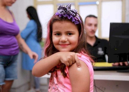Mais de 3 mil se vacinam contra gripe no Dia D de imunização em Campo Grande