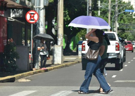 Semana será quente com pancadas de chuvas isoladas em MS