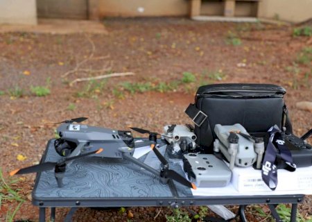 Polícia Científica de MS passa a usar drones em áreas de difícil acesso
