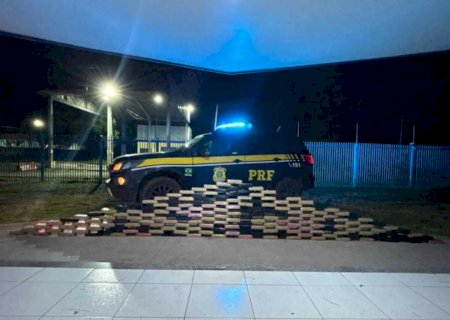 PRF apreende quase 200 kg de cocaína em 'mocó' no 'Coração do Pantanal'