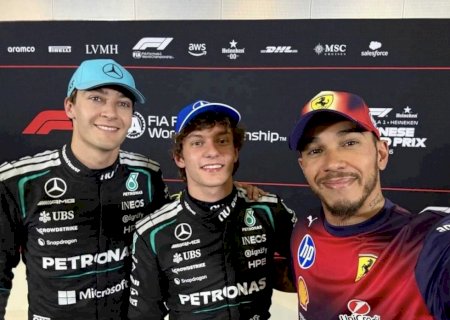 Antonelli, mais jovem pole da F1, comemora 'classificação tranquila' no GP da China