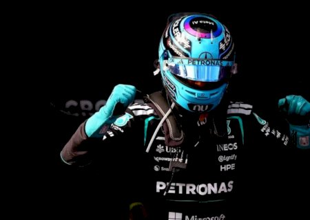 F1: Russell celebra desempenho da Mercedes após vencer na Austrália: 'Não poderia ser melhor'