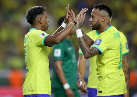 Neymar lamenta lesão de Rodrygo e se declara ao jogador: 'Meu herdeiro'
