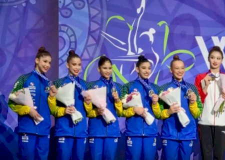 Brasil garante duas medalhas na Copa do Mundo de Ginástica Rítmica