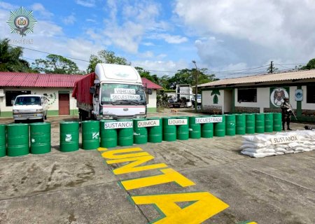 Traficantes intensificam vinda de insumos para produção de cocaína na fronteira