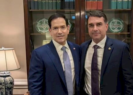 Flávio se encontra com Rubio e JD Vence após visitar Trump nos EUA